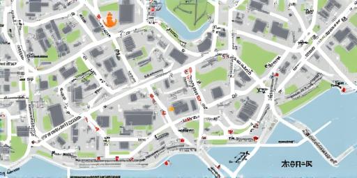 店舗周辺の地図